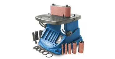 Screwfix: Ponceuse à bande oscillante Scheppach OSM600 450W 240V à 179,99€ (au lieu de 239,99€)