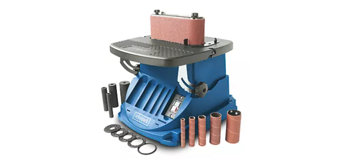 Screwfix: Ponceuse &agrave; bande oscillante Scheppach OSM600 450W 240V &agrave; 179,99&euro; (au lieu de 239,99&euro;)