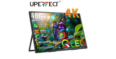 JoyBuy: UPerfect Moniteur portable 18,4" 4K IPS HDR à 199,99€ (au lieu de 249,99€)