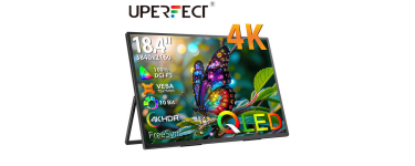 JoyBuy: UPerfect Moniteur portable 18,4" 4K IPS HDR &agrave; 199,99&euro; (au lieu de 249,99&euro;)