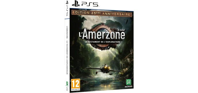 Amazon: L'Amerzone  Le Testament de l'explorateur (PS5) &agrave; 29,61&euro; (au lieu de 44,99&euro;)