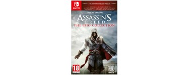 Amazon: Assassin's Creed The Ezio Collection (Switch) &agrave; 19,99&euro; (au lieu de 49,99&euro;)