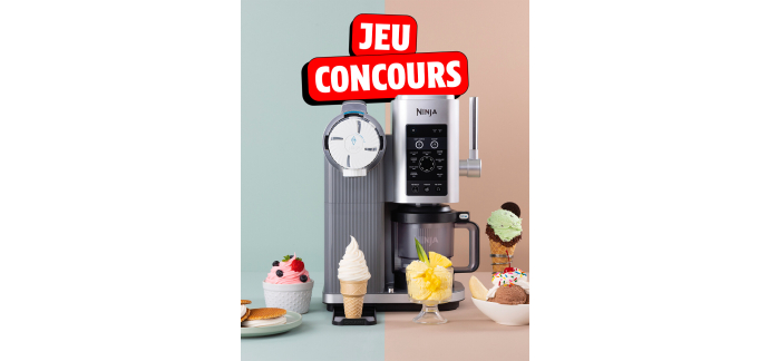Darty: 1 Ninja Creami Swirl NC701EU &agrave; gagner