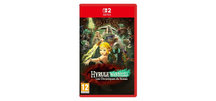 Amazon: Hyrule Warriors Les Chroniques du Sceau (Switch 2) &agrave; 58,95&euro; (au lieu de 79,99&euro;)