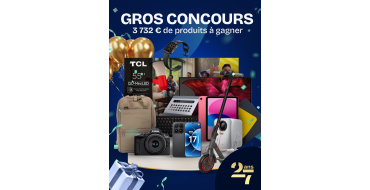 Rue du Commerce: 1 lot high-tech : Xiaomi 17, Canon EOS R50, TV TCL 55"    et plus (valeur : 3 732&euro;) &agrave; gagner