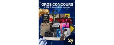 Rue du Commerce: 1 lot high-tech : Xiaomi 17, Canon EOS R50, TV TCL 55"    et plus (valeur : 3 732&euro;) &agrave; gagner