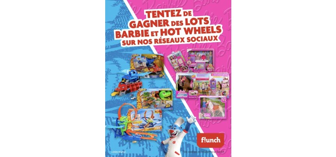 Flunch: Plusieurs lots de jouets Barbie&trade; et Hot Wheels&trade; &agrave; gagner
