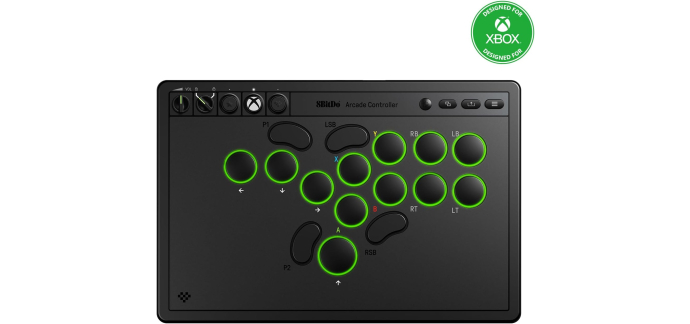 Amazon: 8Bitdo Arcade Controller (Xbox) &agrave; 84,77&euro; (au lieu de 99,99&euro;)