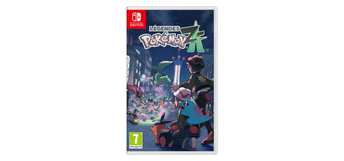 Amazon: L&eacute;gendes Pok&eacute;mon Z-A (Switch) &agrave; 39,93&euro; (au lieu de 59,99&euro;)