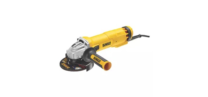 Screwfix: Meuleuse d'angle brushless DeWalt DWE4217-QS 1200W 125mm &agrave; 99,99&euro; (au lieu de 119,99&euro;)
