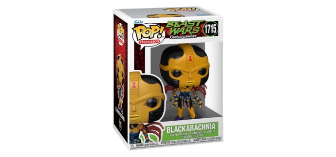 Amazon: Funko Pop Transformers Beast Wars Blackarachnia (Figurine) à 10,45€