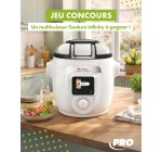 Pro&Cie: 1 robot Moulinex Cookeo Infinity &agrave; gagner