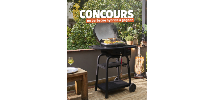 Jardiland: 1 barbecue Charbroil hybride charbon & &eacute;lectrique (valeur  399&euro;) &agrave; gagner