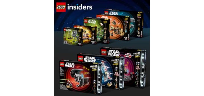 LEGO: 8 sets LEGO Star Wars SMART Play &agrave; gagner