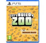 Amazon: Let's Build a Zoo (PS5) &agrave; 21,90&euro; (au lieu de 34,99&euro;)