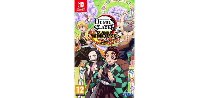 JoyBuy: Demon Slayer Kimetsu no Yaiba Sweep the Board - Switch - Version FR &agrave; 24,99&euro; (au lieu de 59,99&euro;)