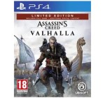 Amazon: Assassin's Creed Valhalla Édition Limitée (PS4) à 30,03€ (au lieu de 39,99€)