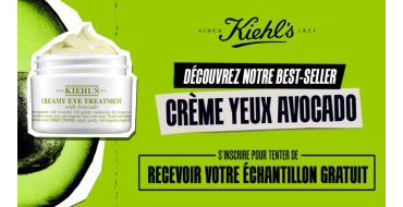 Kiehl's: Recevez 1 &eacute;chantillon gratuit de la Cr&egrave;me Yeux Avocado de Kiehl's