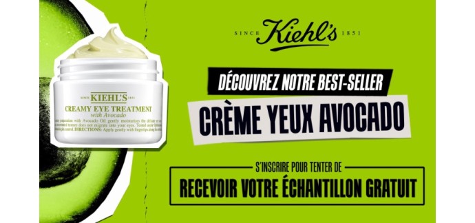 Kiehl's: Recevez 1 &eacute;chantillon gratuit de la Cr&egrave;me Yeux Avocado de Kiehl's
