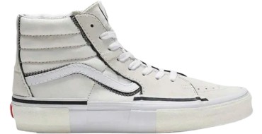 Kickz: Vans SK8 High Blanc à 54,95€ (au lieu de 109,95€)