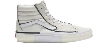 Kickz: Vans SK8 High Blanc &agrave; 54,95&euro; (au lieu de 109,95&euro;)
