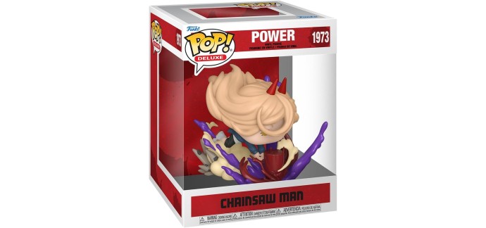Amazon: Funko Pop Deluxe Chainsaw Man Power (Figurine) &agrave; 14,99&euro; (au lieu de 30&euro;)
