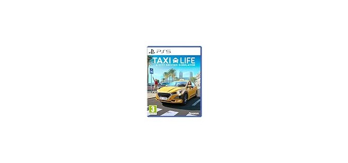 Amazon: Taxi Life A City Driving Simulator (PS5) &agrave; 19,90&euro; (au lieu de 24,90&euro;)