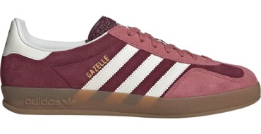Kickz: adidas Gazelle Indoor Rouge &agrave; 56,95&euro; (au lieu de 119,95&euro;)