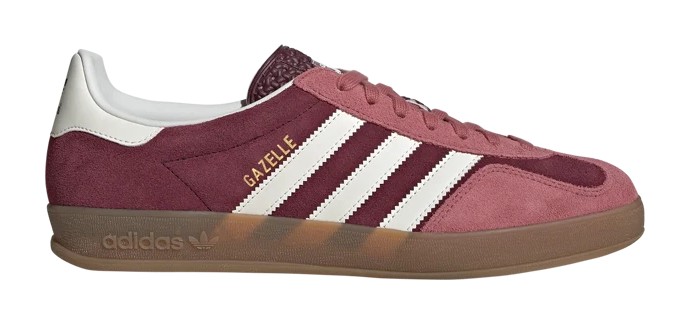 Kickz: adidas Gazelle Indoor Rouge &agrave; 56,95&euro; (au lieu de 119,95&euro;)