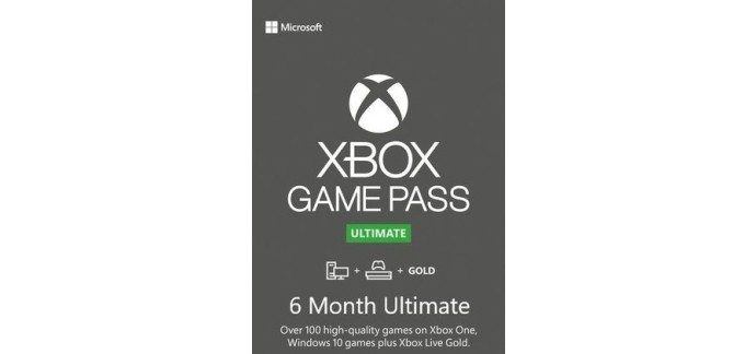 Eneba: Abonnement 6 mois Xbox Game Pass Essential (Xbox Series) &agrave; 28,91&euro;