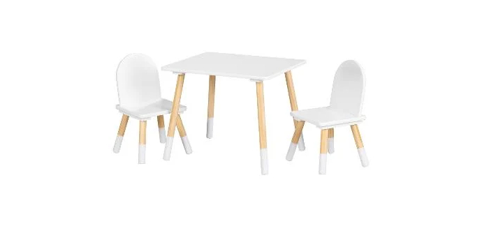 LIDL: LIVARNO Table et chaises pour enfants 3 pi&egrave;ces &agrave; 24.99&euro; (au lieu de 29.99&euro;)