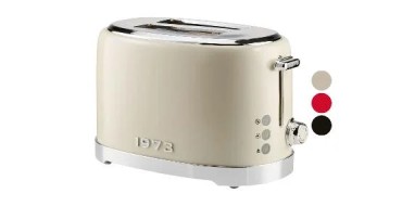 LIDL: Grille-pain double SILVERCREST Retro 1973 - 6 niveaux, 980W &agrave; 19.99&euro; (au lieu de 24.99&euro;)