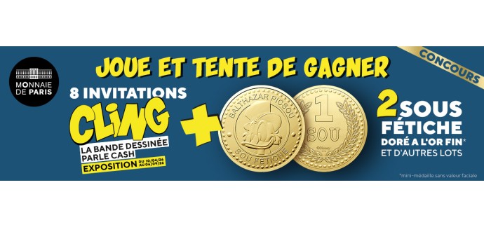Le Journal de Mickey: 1 lot places pour l'expo CLING  + sous f&eacute;tiches &agrave; gagner