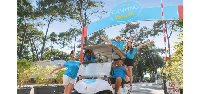 Notre Temps: 3 bons d'achat de 500&euro; pour vos vacances Camping Paradis &agrave; gagner