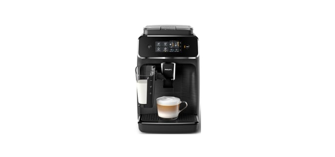 Conforama: Robot caf&eacute; PHILIPS EP2230/10 - grains/moulu, LatteGo &agrave; 349,99&euro; (au lieu de 479,99&euro;)
