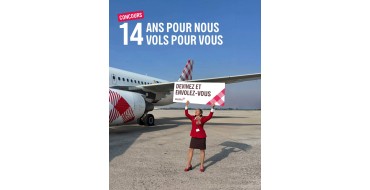 Volotea: 14 bons d'achat Volotea de 200&euro; &agrave; gagner