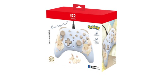 Amazon: Manette filaire HORIPAD Turbo Evoli (Switch) &agrave; 27,99&euro; (au lieu de 36,99&euro;)