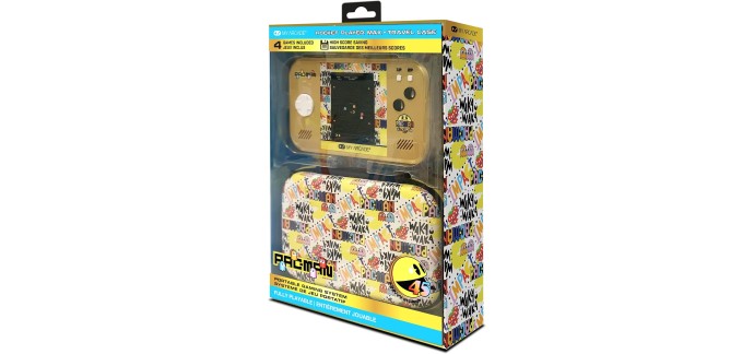 Amazon: Pac-Man Pocket Player Max 45th Anniversary (Console) &agrave; 48,70&euro; (au lieu de 79,99&euro;)