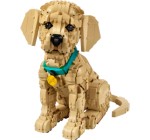 Carrefour: LEGO Icons Golden Retriever (Tout public) &agrave; 109,99&euro; (au lieu de 139,99&euro;)