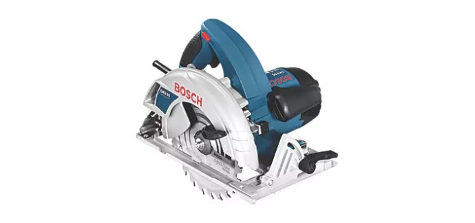 Screwfix: Scie circulaire Bosch GKS 65 190mm 1600W &agrave; 219,99&euro; (au lieu de 269,99&euro;)