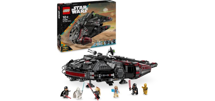 Amazon: Lego Star Wars Dark Falcon 75389 (Lego) &agrave; 112,49&euro; (au lieu de 179,99&euro;)