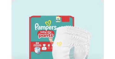 Pampers: &Eacute;chantillons gratuits de couches Pampers Dry Pants