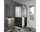 Cdiscount: Cabine de douche GELCO 90x90x220 Style Industriel Noir à 679,99€ (au lieu de 799€)