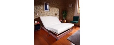 Cdiscount: Ensemble relaxation matelas + sommier &eacute;lectrique 140x190 - Mousse - Ferme - TALCA &agrave; 579,99&euro;