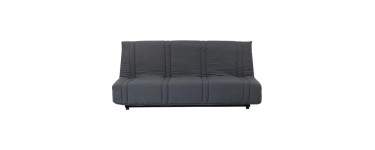 Cdiscount: Banquette clic clac 3 places LENA - anthracite, L 193 cm &agrave; 229,99&euro; (au lieu de 359&euro;)