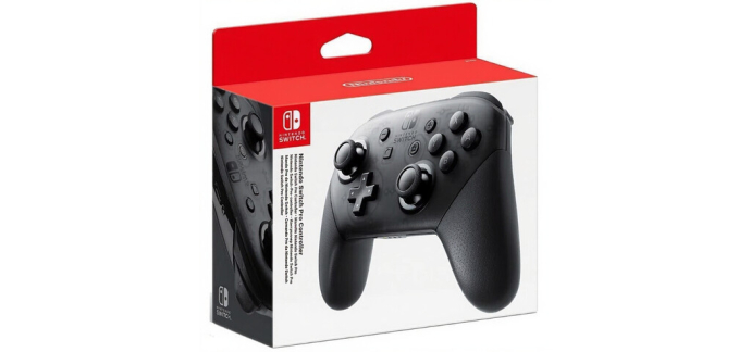 JoyBuy: Manette Nintendo Pro Controller Switch &agrave; 54,99&euro; (au lieu de 74,99&euro;)