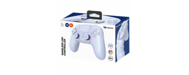 JoyBuy: Manette PS5 sans fil SUBSONIC avec LED - Blanc &agrave; 39,99&euro; (au lieu de 49,99&euro;)