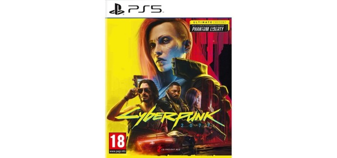Cdiscount: Cyberpunk 2077 Ultimate Edition (PS5) &agrave; 36,99&euro;