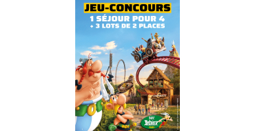 Mondial Relay: 1 s&eacute;jour pour 4 au Parc Ast&eacute;rix + 3 lots de 2 places &agrave; gagner