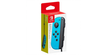 JoyBuy: Manette Joy-Con gauche Nintendo Switch - Bleu néon à 34,99€ (au lieu de 49,99€)